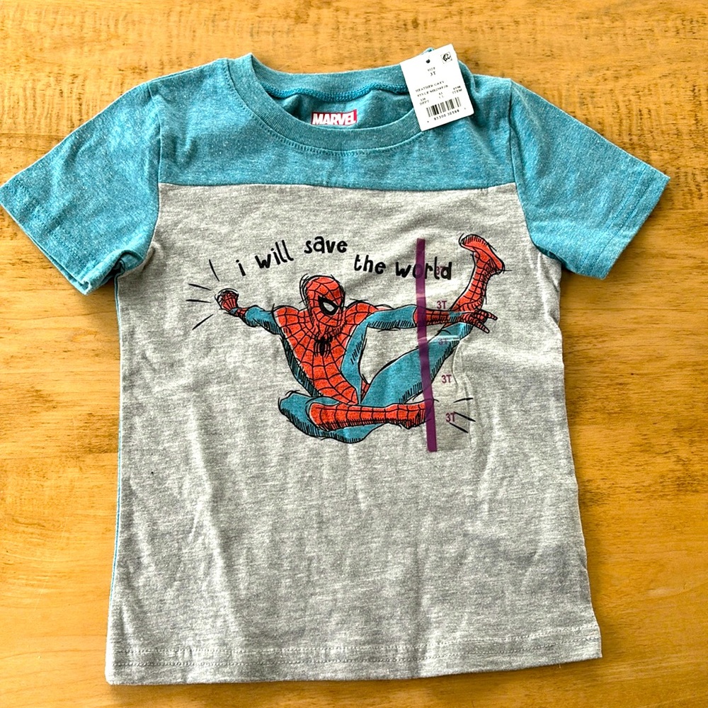 Marvel - Boys Spider-Man t-shirt - Heather Grey